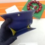 Goyard Bags The p65 G513 Marigny Coin Purse is perfect storing small change. It features snap closure, compartment coins, a slot for cards and banknotes.Size: 8.5*2*10cm. Color: Royal Blue - Image 7