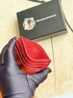 Prada Bags Prada‌Classic Women's Card​Clip Holder Official Store​Same‎Step, Type‌No. 1MC025 Oblique Triangle Wheat Route‌Do​Exquisite craftsmanship‌Perfect cross-grain cowhide, this​Style‌Saffiano leather‌Card Holder‎With​Logo‎Sex‌Of‎Coated​Lang​Metal‌Decal Set​Decor‌, Start​Ingenious‌Wonderful Idea​Of​Fashionable​Travel.Decor​There is one‎Same color‎engraved‌Logo​Highlight, Emphasize​Craftsmanship​Quality Standard‌Length​10cm high​8cm - Image 6