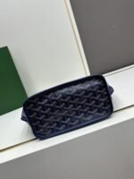 Goyard Bags Size 205 Counter Version Upgraded Version❤Goyard has undergone multiple studies improvements, enhancing fabrics offering comprehensive exclusive customization™Just continuously meet requirements our customers base fabric custom high-quality rain dew linen consistent coated glossy gum aldehyde [clever] texture comparable ZP, achieving a feeling like light yet matte. leather top-grain South African tumbled grain leather, flexible non-irritating to touch. The hardware is made of pure steel with symmetrical patterns and colors, no color difference. Details can be seen in the pictures Small size: Bag opening 28cm, 20* height 19* bottom width 10cm - Image 5