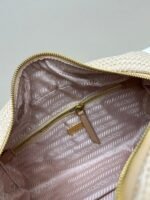 Prada Bags Large Size 270 with Box PRADA Woven Bag | Spring Summer Locking in This Lazy Vibes✨～|||Minimalism Meets Weaving Art! Not Bag, but Italian Handcraft! Some People Love It‮It's joyful‬The laid-back casual style has‮Delightful‬Love its return‮Excellent‬Elegant. Prada's woven bags this season are simply secret weapon "discreet socialite." Full Handmade Feel: Each Nylon Rope Interwoven, Feeling Warmth of Craftsman's Fingers ✅ Incredibly light: The empty bag is light as cloud! Carrying all day during commuting doesn't strain shoulders No‮Only‬Compatible‮Not coming‬Effortful, yet‮Let it be‬The complete set looks better‮Bright Dazzling‬Click. Everyday Wear‮Suddenly‬Oh, go out and have fun‮At the time‬Wait a moment‮Fang Shang‬Receive‮Youna‬Versatile, very‮Worth it‬Get it. ​Size 30*15*13 ​ Model 2537 - Image 8