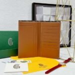 Goyard Bags 85 Goya Multifunctional Travel Wallet Holder, with 1 Main Compartment, Side Compartments, 2 Ticket Dividers, 9 Card Slots, Combining Fashion and Multifunctionality, Can Store Tickets, Cash, Passport, Various Bank Cards, etc. Style number: 98129 Color: Black/Brown Size: 19cm 1.5cm x 11.5cm - Image 4