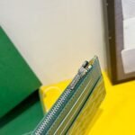 Goyard Bags 65 Goya Insert Louise is an ideal daily companion, with a large zippered compartment that for secure placement of large-sized phones, receipts, or small change.Its 8 slots 4 card pockets can hold up 12 cards.Its compact and lightweight design allows it to easily slip into your bag. Style number: 98316 Color: Green Dimensions: 21cm 1cm x 11.5cm - Image 5