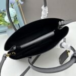 Prada Bags 400 Upgraded Version Top P Home Most Classic Model 1BG2775 Imported Coarse Cross Grain Sheepskin lining Italian imported genuine leather ➕ Hardware Era Factory Original Leather and Top-Grade Handcraft, OEM Code 165, 1BG 25807.5cm Inch 33X25X14.5CM ❤ Little Pepper Shopping Bag Craftsmanship Comparable to High-End Stores! - Image 7