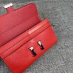 Hermes Bags Hermes Constance Original Order p155 Model: 539-1 Palm Print Silver Buckle Size: 22*11cm Hermès imported leather from overseas, soft comfortable to touch. Counter version, OEM code inside, original replica paired gold hardware, exquisite elegant, smooth straight edges with two large bill slots, one zipper pocket, and 12 card slots - Image 6