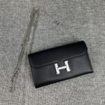 Hermes Bags Hermes Constance Original Order p155 Model: 539-1 Palm Print Silver Buckle Size: 22*11cm Hermès imported leather from overseas, soft comfortable to touch. Counter version, OEM code inside, original replica paired gold hardware, exquisite elegant, smooth straight edges with two large bill slots, one zipper pocket, and 12 card slots