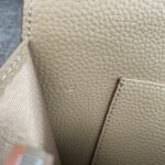 Hermes Bags New Clutch p160 Hermès Kelly Bag Material: Top Layer Cowhide Size: 24*14*6cm Model: 360 Silver Buckle Togo Leather Description: Exquisite workmanship, with original factory OEM code inside.Smooth and straight edges, custom-fit hardware Color: Black, Navy Blue, Orange, Gray, Khaki, Brown - Image 8