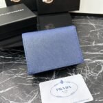 Prada Bags P90 PRADA Official Synchronized New Shipment, Short Clip Hot Item Shipment:✌✌✌ Product Cabinet Special Real Shot [Strong]! Size: Quality Leather: Original Character Ten Pattern Color: Epoxy Gold Triangle Logo Plum Bright Red, Pink, Black, Apricot, Sky Blue, Purple Size 10X9Ⅹ2, Model LM209 - Image 3