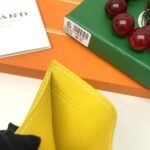 Goyard Bags The G513 Marigny Coin Purse is perfect storing small change. It features snap closure, compartment coins, a slot for cards and banknotes.Size: 8.5*2*10cm. Color: Yellow - Image 9
