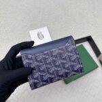 Goyard Bags 80 Classic 70% off G0YARD Goya was founded in 1853 has history over 150 years. The fabric made from a blend of linen, cotton, hemp fibers, then coated with smooth gum aldehyde. It is waterproof, strong, durable, highly sought after by celebrities, royalty, and aristocrats. Size: 12*9.3*2.5 Number: 806 Wallet Card Holder - Image 3