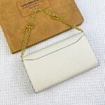 Hermes Bags Hermes Constance Chain Crossbody Bag p155 Model: 539-1 Palm Print Silver Buckle Size: 22*11cm Made of Empson cowhide, it feels soft comfortable.Exquisite elegant, with smooth straight edges. It has two bill inside, one zipper pocket, and 12 card slots for super large capacity, which can hold phone.Can be worn crossbody an underarm bag, chain length 120cm, detachable as a wallet or clutch, multi-use bag - Image 2