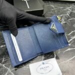 Prada Bags P90 PRADA Official Synchronized New Shipment, Short Clip Hot Item Shipment:✌✌✌ Product Cabinet Special Real Shot [Strong]! Size: Quality Leather: Original Character Ten Pattern Color: Epoxy Gold Triangle Logo Plum Bright Red, Pink, Black, Apricot, Sky Blue, Purple Size 10X9Ⅹ2, Model LM211 - Image 7