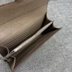 Hermes Bags Hermes Constance Original Order p155 Model: 539-1 Palm Print Silver Buckle Size: 22*11cm Hermès imported leather from overseas, soft comfortable to touch.Counter version, OEM code inside, original replica paired gold hardware, exquisite elegant, smooth straight edges with two large bill slots, one zipper pocket, and 12 card slots - Image 8