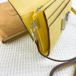 Hermes Bags Hermes Constance Shoulder Bag p155 Model: 539-2 Palm Print Size: 22*11cm Made of Empson cowhide, original factory code soft comfortable to the touch. Exquisite elegant, with smooth straight edges. It has two bill inside, one zipper pocket, and 12 card slots for super large capacity, which can hold phone. Can be worn crossbody an underarm bag, adjustable shoulder strap length, detachable as a wallet or clutch, multi-use bag - Image 4