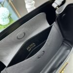 Prada Bags 400 Upgraded Version Top P Home Most Classic Model 1BG2775 Imported Coarse Cross Grain Sheepskin lining Italian imported genuine leather ➕ Hardware Era Factory Original Leather and Top-Grade Handcraft, OEM Code 165, 1BG 25807.5cm Inch 33X25X14.5CM ❤ Little Pepper Shopping Bag Craftsmanship Comparable to High-End Stores! - Image 8