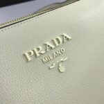 Prada Bags 280 Prada Flap Crossbody Model 66136, Equipped with Two Straps, 2019 Summer New Fashion Women's Single Bag, Striped Shoulder Strap Genuine Leather Handbag, 3 Compartments [Strong] Size 21-15-9cm - Image 7