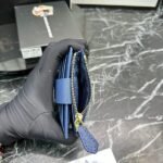 Prada Bags P90 PRADA Official Synchronized New Shipment, Short Clip Hot Item Shipment:✌✌✌ Product Cabinet Special Real Shot [Strong]! Size: Quality Leather: Original Character Ten Pattern Color: Epoxy Gold Triangle Logo Plum Bright Red, Pink, Black, Apricot, Sky Blue, Purple Size 10X9Ⅹ2, Model LM211 - Image 6