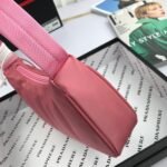 Prada Bags P250 Quality with Exclusive Gift Box Upgrade Moon-Shaped Vintage Made of Imported Original Parachute Fabric, Lightweight Practical Hobo Simple Durable, Small/Lightweight/Functional/Good Match/Fashionable Underarm Bag, Can Also Be Handheld, Super Versatile and Easy to Use.This is currently the most popular bag among celebrities. Aren't you tempted? Ladies, hurry up! Dimensions: length 23x height 13x base 5cm, model 1NE515 - Image 2