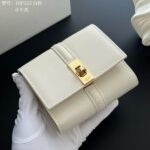 Celine Bags 85 Top quality / Full cowhide inside out⬅ Wallet Exclusive Natural Light Shooting color difference from the actual product⬅ shiny cow leather 70% off wallet Small that enhance taste, classic popular models High aesthetic value practicality, compact portable, one for everyone All kinds of bank cards and ID documents are easily misplaced No more worries about not finding it, essential daily items Leather Lining: Cow Leather/Fabric gold Finish Rotating Lock Closure Snap Button Foldable Coin 5 Card Slots 1 Banknote Pocket 2 Flat PocketsSize: 10.5x8.5 Style number: 10F523/10523 - Image 3