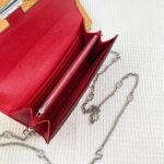 Hermes Bags Hermes Constance Chain Crossbody Bag p155 Model: 539-1 Palm Print Silver Buckle Size: 22*11cm Made of Empson cowhide, it feels soft comfortable.Exquisite elegant, with smooth straight edges. It has two bill inside, one zipper pocket, and 12 card slots for super large capacity, which can hold phone.Can be worn crossbody an underarm bag, chain length 120cm, detachable as a wallet or clutch, multi-use bag - Image 3