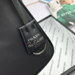 Prada Bags P250 Quality with Exclusive Gift Box Upgrade Moon-Shaped Vintage Made of Imported Original Parachute Fabric, Lightweight Practical Hobo Simple Durable, Small/Lightweight/Functional/Good Match/Fashionable Underarm Bag, Can Also Be Handheld, Super Versatile and Easy to Use. This is currently the most popular bag among celebrities. Aren't you tempted? Ladies, hurry up! Dimensions: length 23x height 13x base 5cm, model 1NE515 - Image 6