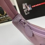 Prada Bags P250 Quality with Exclusive Gift Box Upgrade Moon-Shaped Vintage Made of Imported Original Parachute Fabric, Lightweight Practical Hobo Simple Durable, Small/Lightweight/Functional/Good Match/Fashionable Underarm Bag, Can Also Be Handheld, Super Versatile and Easy to Use.This is currently the most popular bag among celebrities. Aren't you tempted? Ladies, hurry up! Dimensions: length 23x height 13x base 5cm, model 1NE515 - Image 6