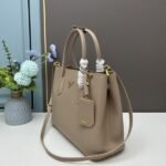 Prada Bags 400 Upgraded Version Top P Home Most Classic Model 1BG2775 Imported Coarse Cross Grain Sheepskin lining Italian imported genuine leather ➕ Hardware Era Factory Original Leather and Top-Grade Handcraft, OEM Code 165, 1BG 25807.5cm Inch 33X25X14.5CM ❤ Little Pepper Shopping Bag Craftsmanship Comparable to High-End Stores! - Image 2