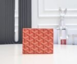 Goyard Bags 65 Orange Gift Box Goyard♛ Factory Direct Sale Wallet Daily Essential Item G0YARD was founded in 1853 has history over 160 years. The fabric made from a blend of linen, cotton, hemp fibers, then coated with smooth gum aldehyde. It is waterproof, strong, durable, highly sought after by celebrities, royalty, and nobility Custom Smooth Leather for Exclusive Wallet✅Diagonal Stitching Perfect Size: 11*9 - Image 3