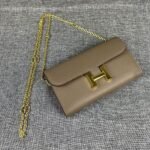 Hermes Bags Hermes Constance Original Order p155 Model: 539-1 Palm Print Gold Buckle Size: 22*11cm Hermès imported leather from overseas, soft comfortable to touch. Counter version, OEM code inside, original replica paired gold hardware, exquisite elegant, smooth straight edges with two large bill slots, one zipper pocket, and 12 card slots