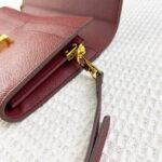 Hermes Bags Hermes Constance Shoulder Bag p155 Model: 539-2 Palm Print Size: 22*11cm Made of Empson cowhide, original factory code soft comfortable to the touch.Exquisite elegant, with smooth straight edges. It has two bill inside, one zipper pocket, and 12 card slots for super large capacity, which can hold phone.Can be worn crossbody an underarm bag, adjustable shoulder strap length, detachable as a wallet or clutch, multi-use bag - Image 4