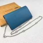 Hermes Bags Hermes Constance Chain Crossbody Bag p155 Model: 539-1 Palm Print Silver Buckle Size: 22*11cm Made of Empson cowhide, it feels soft comfortable.Exquisite elegant, with smooth straight edges. It has two bill inside, one zipper pocket, and 12 card slots for super large capacity, which can hold phone.Can be worn crossbody an underarm bag, chain length 120cm, detachable as a wallet or clutch, multi-use bag - Image 2