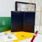 Goyard Bags 85 Goya Multifunctional Travel Wallet Holder, with 1 Main Compartment, Side Compartments, 2 Ticket Dividers, 9 Card Slots, Combining Fashion and Multifunctionality, Can Store Tickets, Cash, Passport, Various Bank Cards, etc. Style number: 98129 Color: Dark Blue Size: 19cm 1.5cm x 11.5cm - Image 4