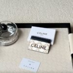 Celine Bags 50CELINE.TRIOMPHE Logo Printed Card Holder/2024 Small Race Coated canvas, sheepskin leather edging 2 pieces are stuck 1 flat bag No.: 10B702 Size: w10.5×7cm
