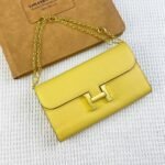 Hermes Bags Hermes Constance Chain Crossbody Bag p155 Model: 539-1 Palm Print Silver Buckle Size: 22*11cm Made of Empson cowhide, it feels soft comfortable. Exquisite elegant, with smooth straight edges. It has two bill inside, one zipper pocket, and 12 card slots for super large capacity, which can hold phone. Can be worn crossbody an underarm bag, chain length 120cm, detachable as a wallet or clutch, multi-use bag