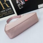 Prada Bags P250 Quality with Exclusive Gift Box Upgrade Moon-Shaped Vintage Made of Imported Original Parachute Fabric, Lightweight Practical Hobo Simple Durable, Small/Lightweight/Functional/Good Match/Fashionable Underarm Bag, Can Also Be Handheld, Super Versatile and Easy to Use.This is currently the most popular bag among celebrities. Aren't you tempted? Ladies, hurry up! Dimensions: length 23x height 13x base 5cm, model 1NE515 - Image 4