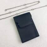 Hermes Bags 160 New Hermes Pig Nose Mobile Phone Bag Model: 398-1 Silver Buckle Lychee Pattern Size: 18*12*3cm Made of Togo calfskin Exquisite with smooth straight edges original factory code inside. It has 4 card slots, adjustable shoulder strap length, can be detached to use as a wallet.High-end and elegant, you deserve it - Image 5