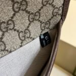 Gucci Bags 400 original leather Model 493930 Dimensions 24x16.5x4cm Tiger Head Waist Bag This gives feeling it's finally time classics after playing around patterns enough, paired with classic color strap Unlike previous autumn winter bags that felt bulky A lightweight waist bag/crossbody bag Wear casually over a hoodie or roll it up to hold in your hand The rate of return investment very high when going out, and the promotion on Xiaohongshu is extremely effective! - Image 8