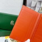 Goyard Bags 85 Goya Multifunctional Travel Wallet Holder, with 1 Main Compartment, Side Compartments, 2 Ticket Dividers, 9 Card Slots, Combining Fashion and Multifunctionality, Can Store Tickets, Cash, Passport, Various Bank Cards, etc. Style number: 98129 Color: Orange Size: 19cm 1.5cm x 11.5cm - Image 5