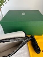 Goyard Bags 150 Goya Plumet Clutch Bag has wallet function design that store coins, banknotes, and cards. It can also paired with shoulder strap be worn crossbody like a small bag.Its 3 independent pocket system adapts perfectly to its contents, showcasing an elegant style. Style number: 98638 Color: Black Dimensions: 20.5cm 2.5cm x 14cm - Image 5