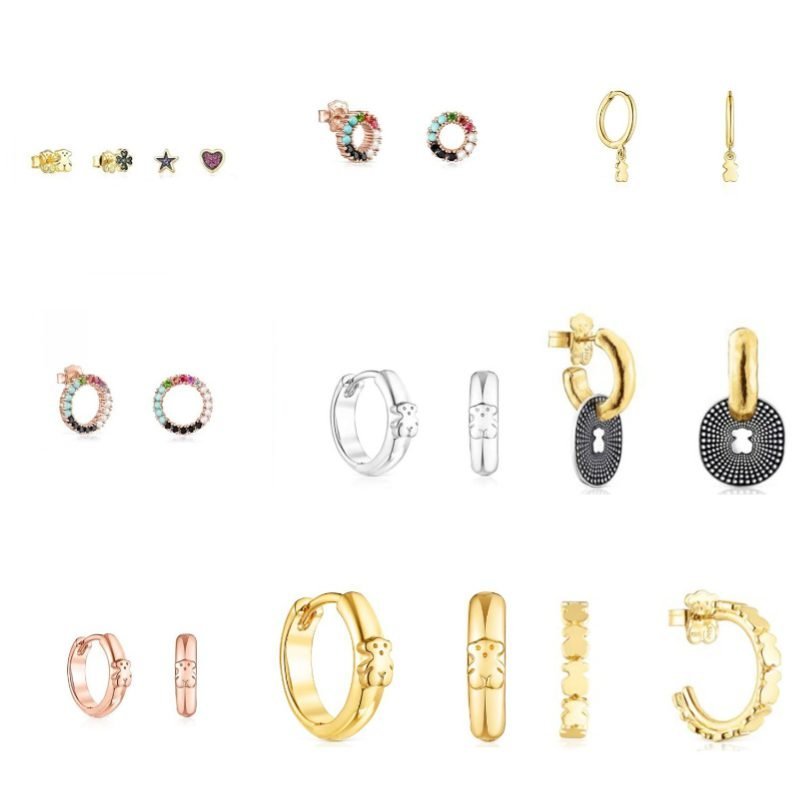 下载-10-1.jpg TOUS Earrings 1091-1099 Copper - Image 1