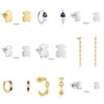 TOUS Earrings 1370-1378 Copper