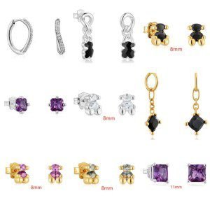 下载-45.jpg TOUS Earrings 1406-1414 Copper - Image 1