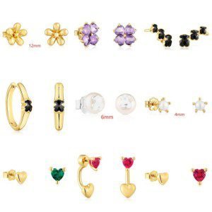 下载-49-1.jpg TOUS Earrings 1442-1450 Copper - Image 1