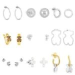 TOUS Earrings 1046-1054 Copper