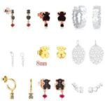 TOUS Earrings 1064-1072 Copper